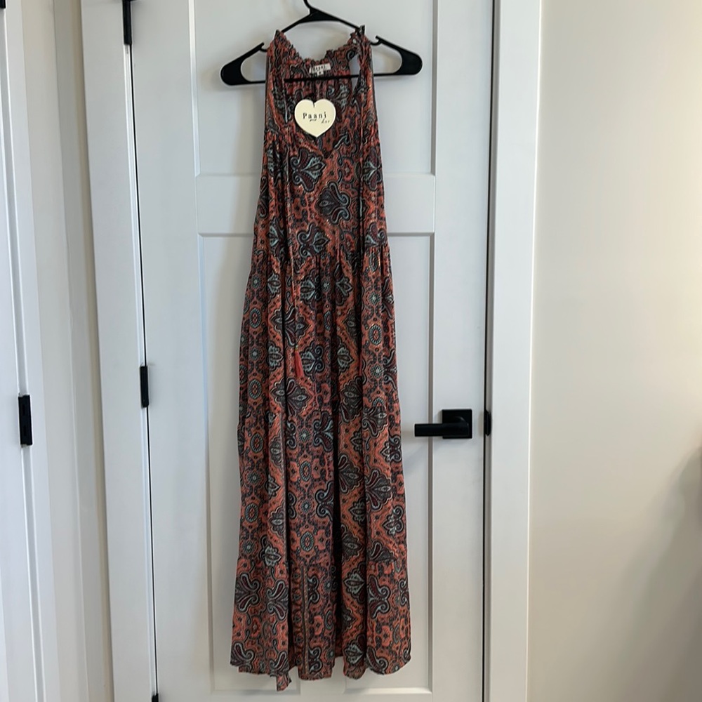 PAANI luv tiered maxi dress